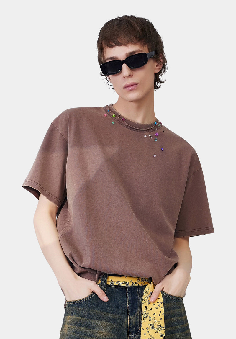 Brown Pebbles T-shirt