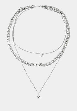 Silver Céng necklace