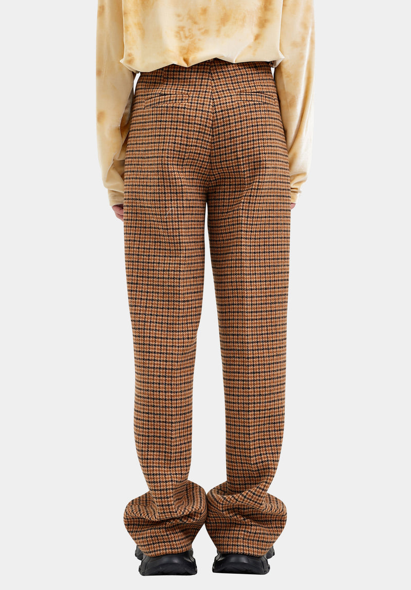 Brown Symmetry Trousers