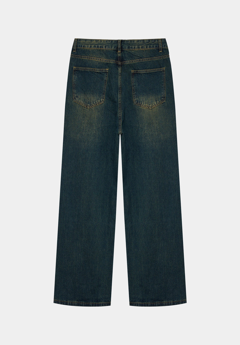 Blue Moto Jeans