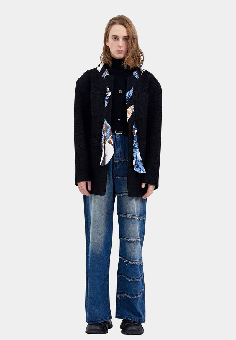 Blue Asymmetry Jeans