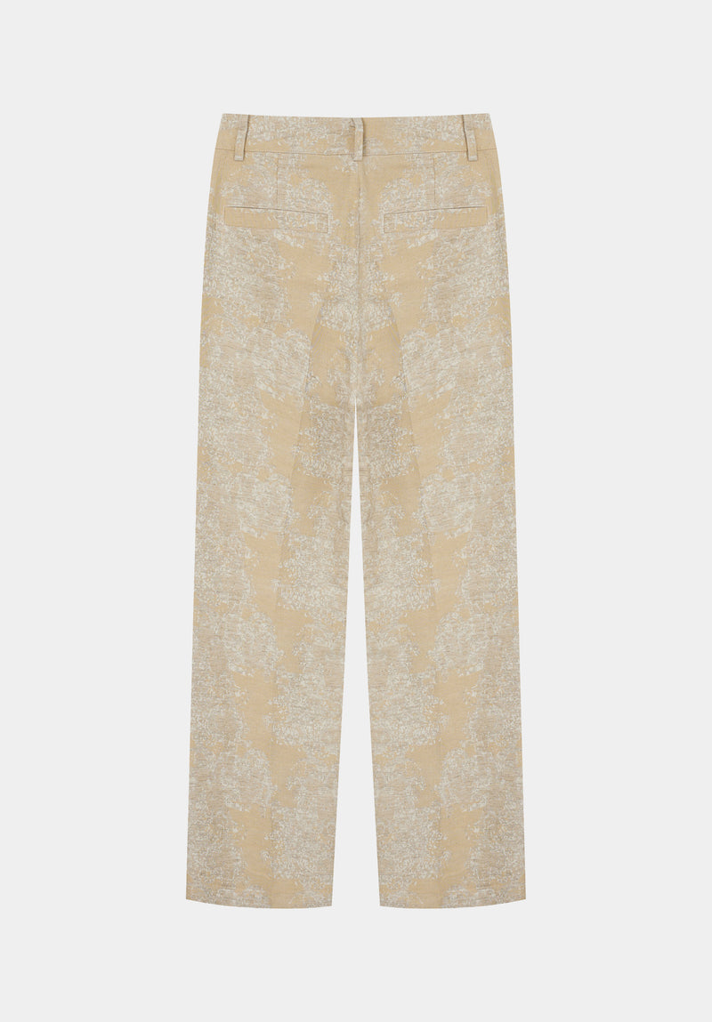 Beige Rivers Trousers