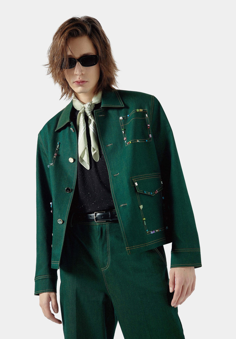 Green Pugh Jacket (Gemless)